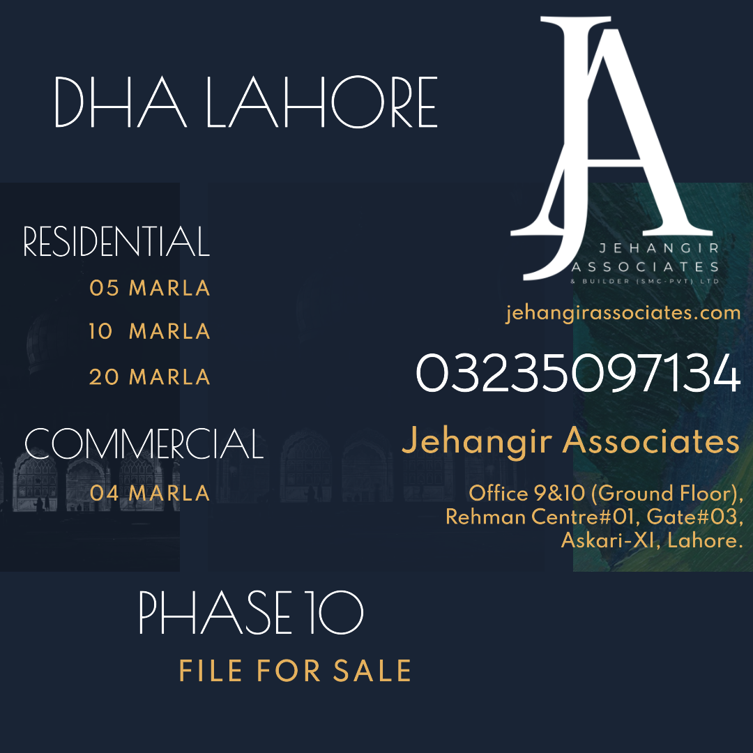 DHA Lahore Phase 10 file